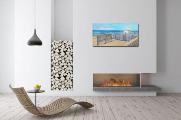 Buy oil paintings at Art Exclusive - Norderney Strand-Standesamt